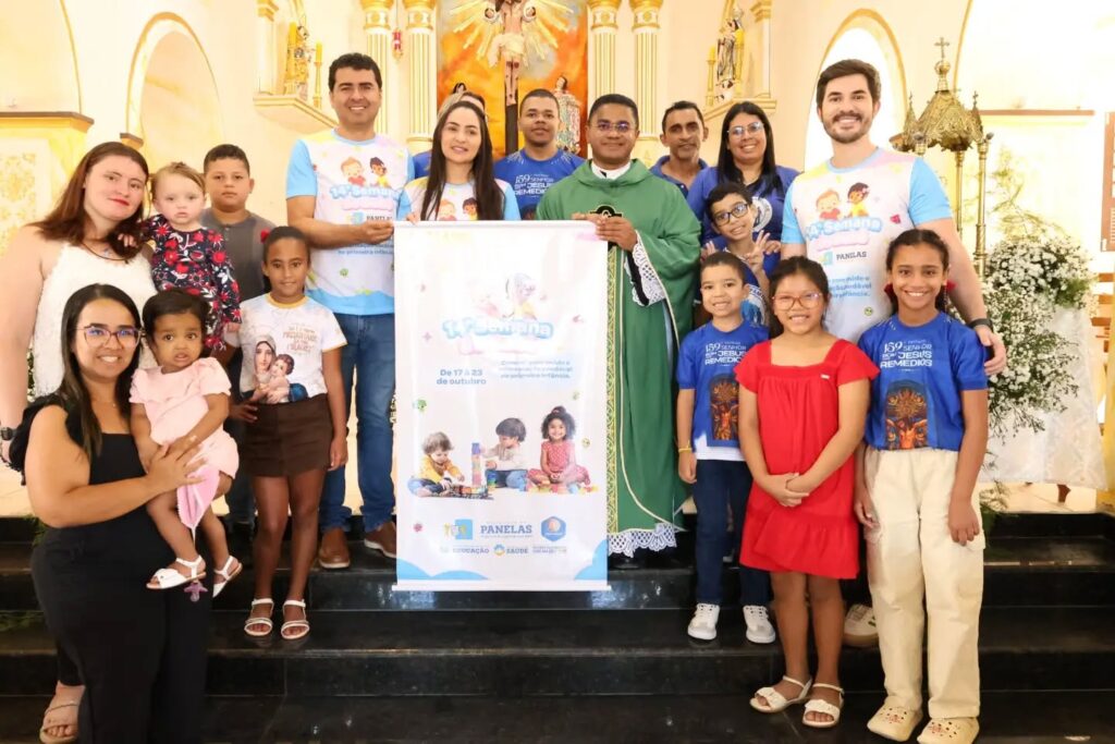 14ª Semana do Bebê Momento Religioso Igreja Matriz senhor Bom Jesus dos Remédios