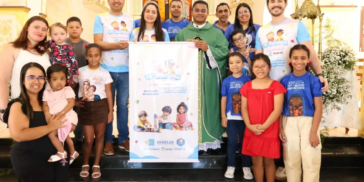 14ª Semana do Bebê Momento Religioso Igreja Matriz senhor Bom Jesus dos Remédios